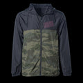 VADERWERKS BLACK / FOREST CAMO WINDBREAKER - Pink Pocket