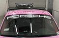 Porsche Window Banner