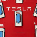 Tesla - Supercharger Enamel Pin